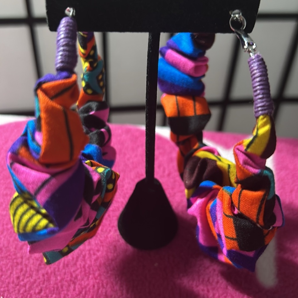 Sassy Jones Asante Pink Hoops